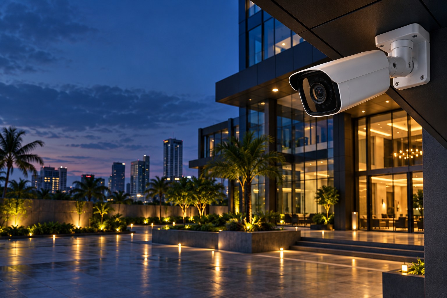 Illustrative cctv installation